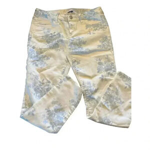 AMERICAN EAGLE Floral jeans size 10 Love Shack Fancy Inspired